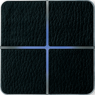 Черная кожа