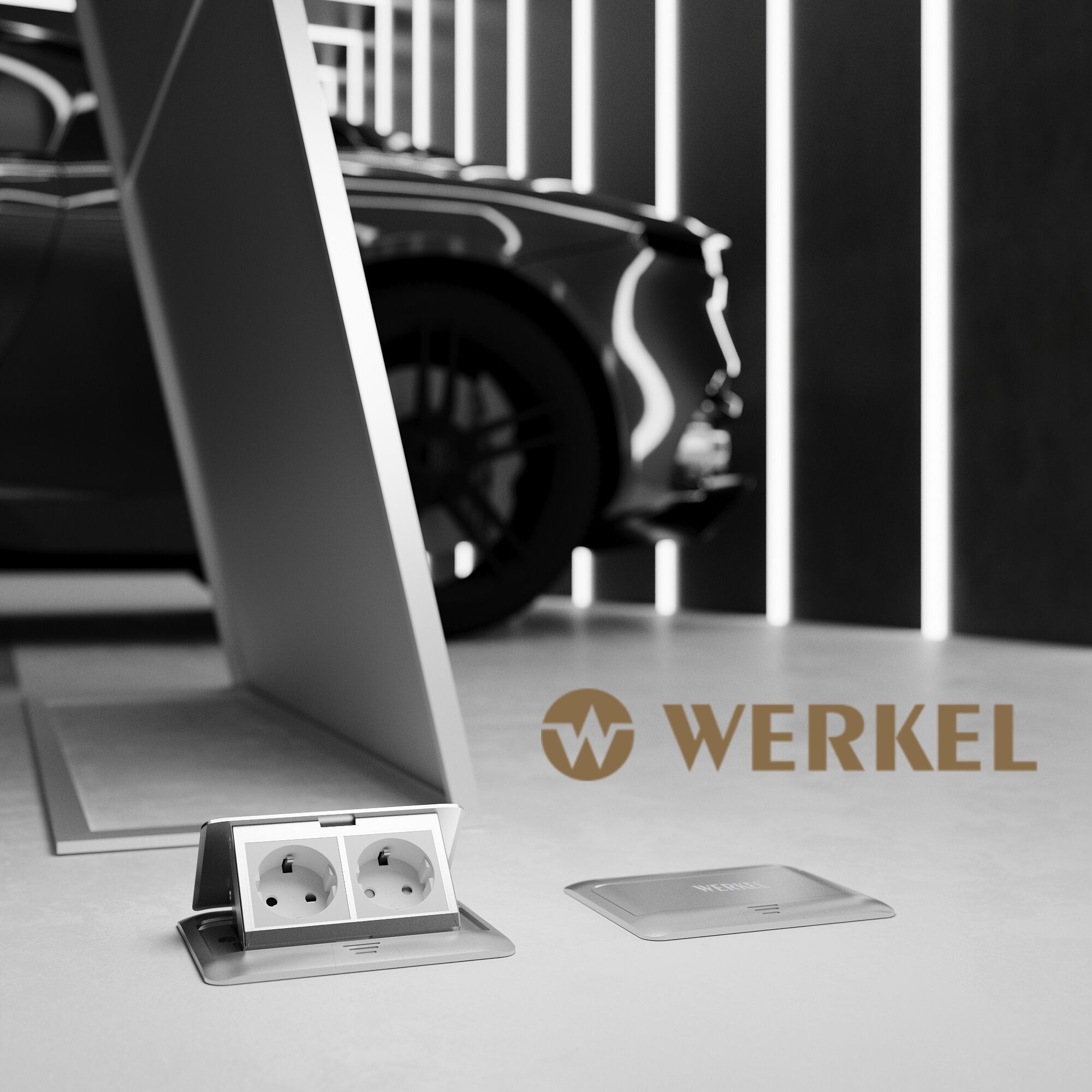 Выдвижные розеточные блоки Werkel